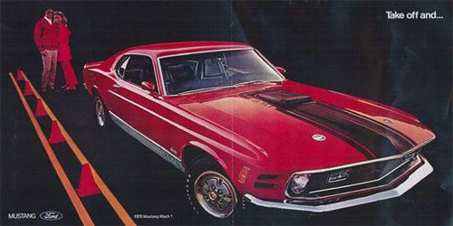 1965 Ford Mustang Mach 1 Concept. source: Ford.